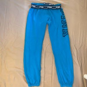 Blue Victoria Secrets Sweat Pants
